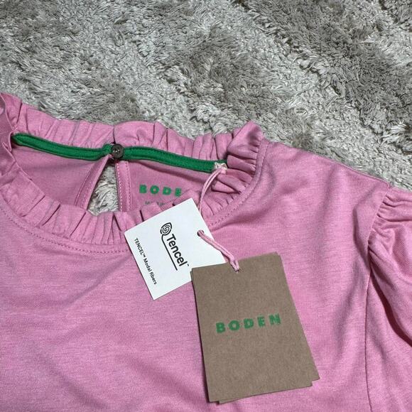 BODEN Supersoft Frill Detail Top NWT - Picture 8 of 8